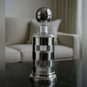 Rare Vintage Gucci Sterling Silver Decanter - Aprox. 650ml